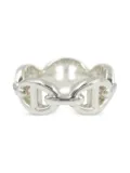 Hermès Pre-Owned 2010s Shane Tangle Enchene ring - Silver