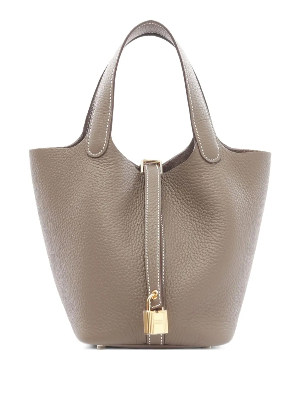 Hermès Pre-Owned 2025 Picotin PM tote bag - ブラウン Hermès Pre-Owned 2025 Picotin PM tote bag - ブラウン