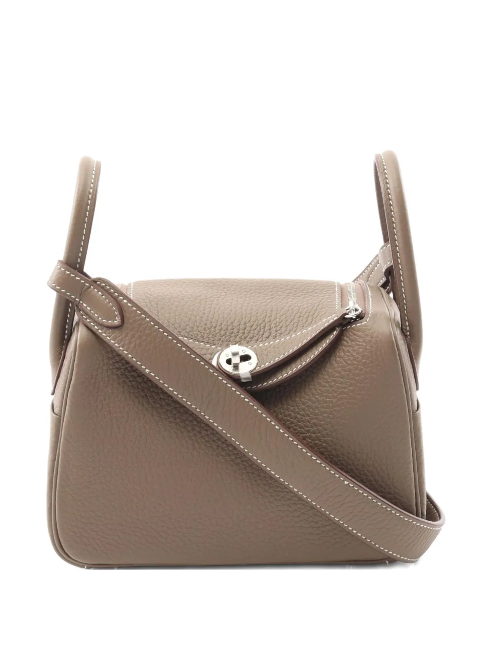 Hermès Pre-Owned 2024 Lindy Clemence Pre-Owned shoulder mini bag - Hermès Pre-Owned 2024 Lindy Clemence Pre-Owned shoulder mini bag -