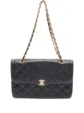 CHANEL Pre-Owned 1996 matelassé chain shoulder bag - Black