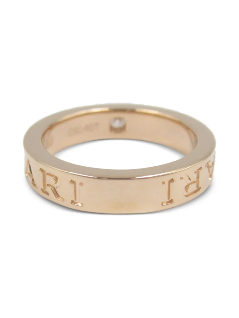 Bvlgari Pre-Owned 2010s 18K rose gold B.zero1 diamond ring | Image 2
