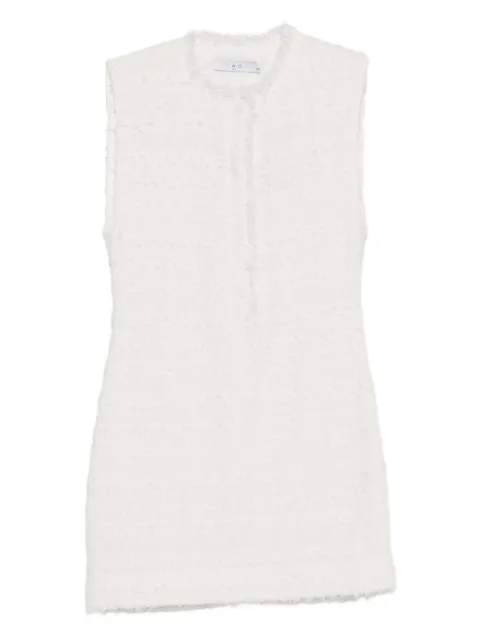IRO tweed sleeveless mini dress