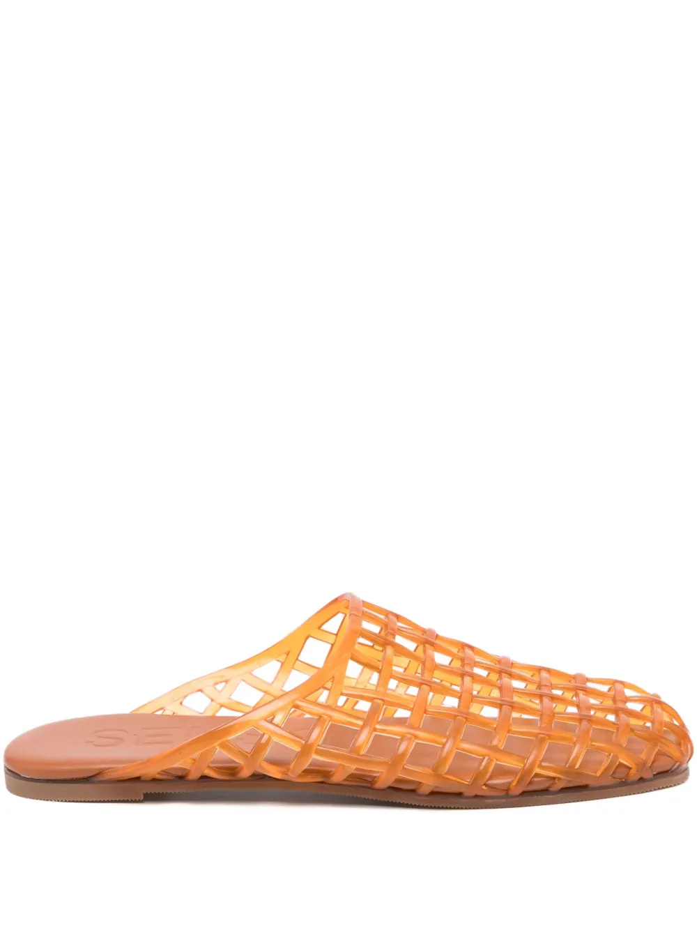 Senso Jacey flatted slides Oranje