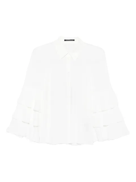 Luisa Cerano ruffled-sleeve blouse