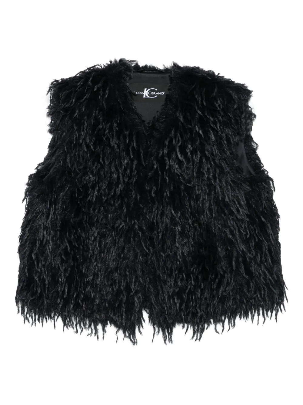 Luisa Cerano V-neck vest | Blue | Image 1