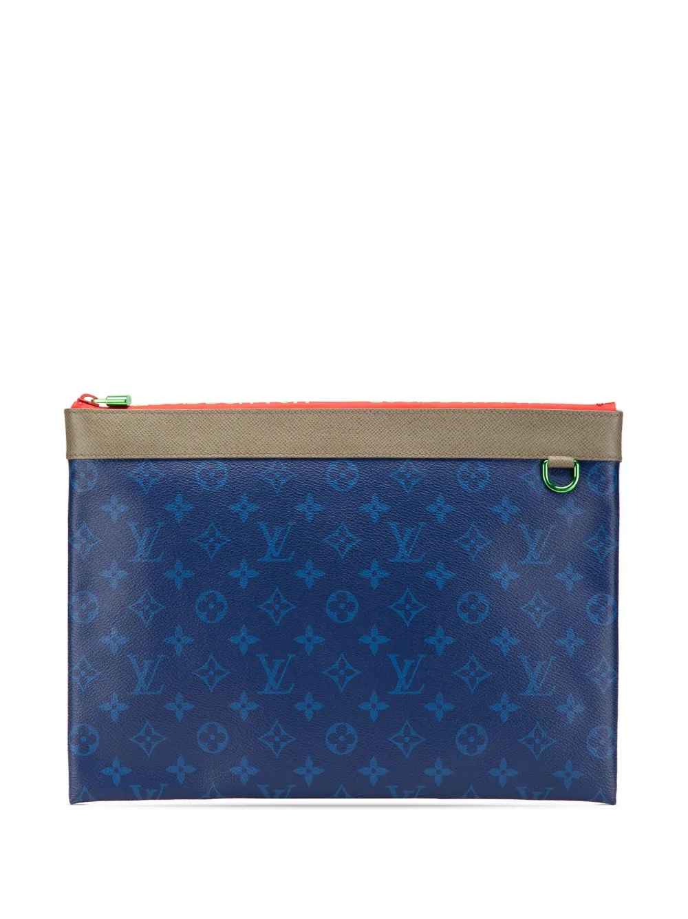 Louis Vuitton Pre-Owned 2017 Monogram Pacific Outdoor Apollo Pochette clutch bag | Blue | Image 1