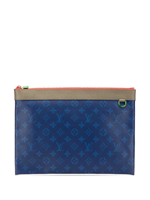 Louis Vuitton Pre-Owned شنطة كلاتش 'باسيفيك أوتدور أبولو بوشيت' بمونوغرام 2017