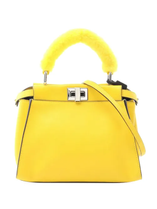 Mini sac à bandoulière Peekaboo Iconic (années 2000-2025) - Fendi Pre-Owned - Modalova