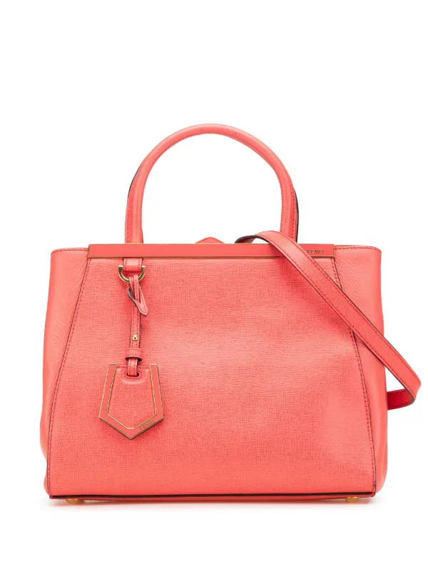 Fendi Pre-Owned 2010-2025 Petite Leather 2Jours Satchel Pink FARFETCH IN - Main Image