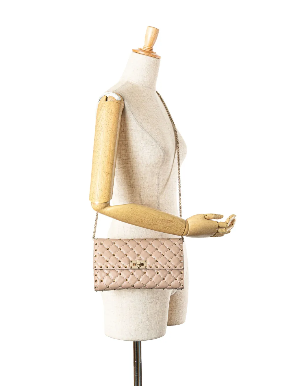 Valentino Garavani Pre-Owned 2000-2017 Nappa Rockstud Spike Wallet On Chain crossbody bag | Pre-Owned | Image 2