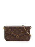 Louis Vuitton Pre-Owned 2016 Monogram Pochette Felicie crossbody bag - Brown
