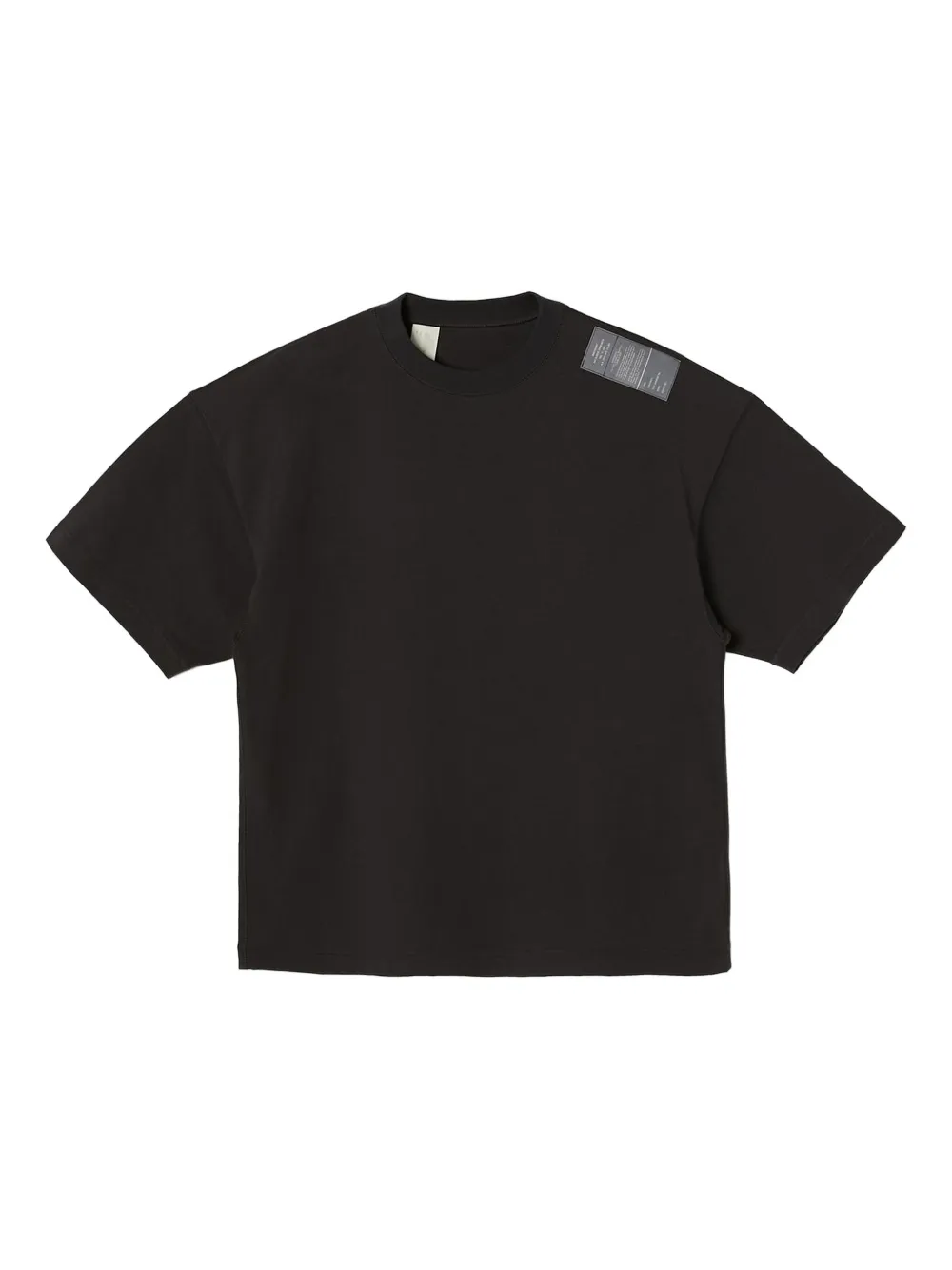 N.HOOLYWOOD ラベルディテール Tシャツ - グレー N.HOOLYWOOD ラベルディテール Tシャツ - グレー