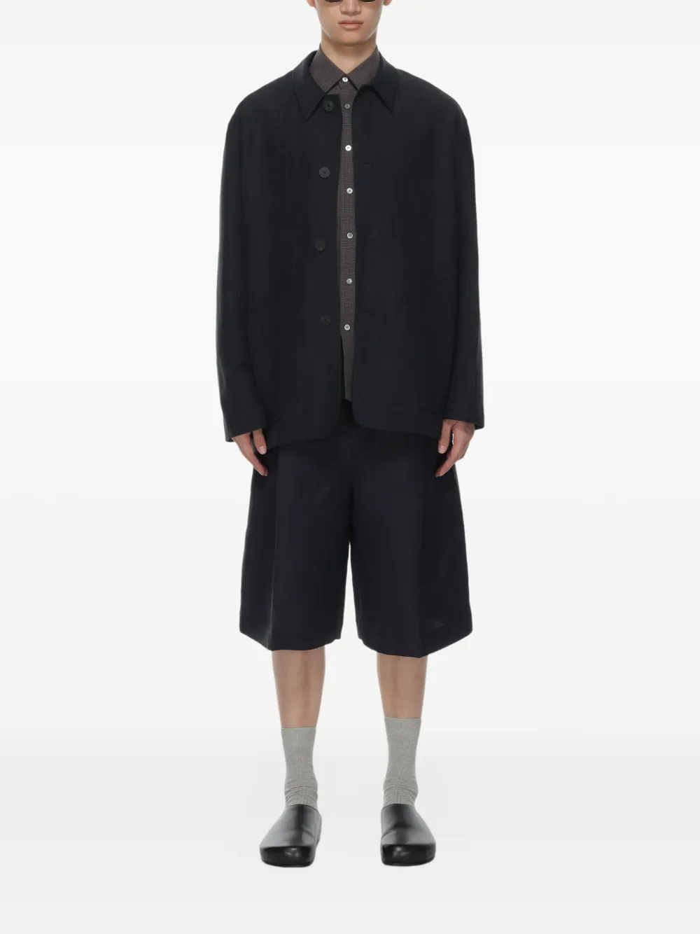 Studio Nicholson Nopi 贴袋衬衫式夹克 | 衬衫式夹克 | Image 2