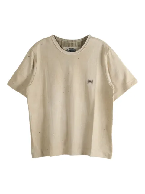 Ziggy Chen speckled cotton T-shirt