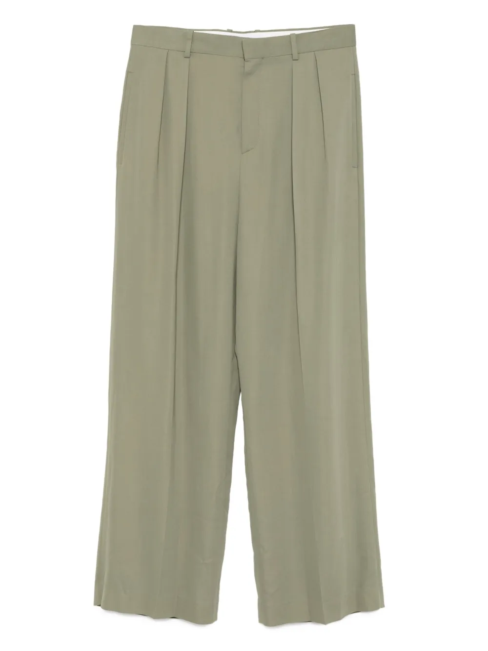 logo-embroidered trousers
