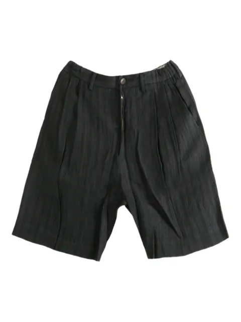 Ziggy Chen pleat-detail shorts