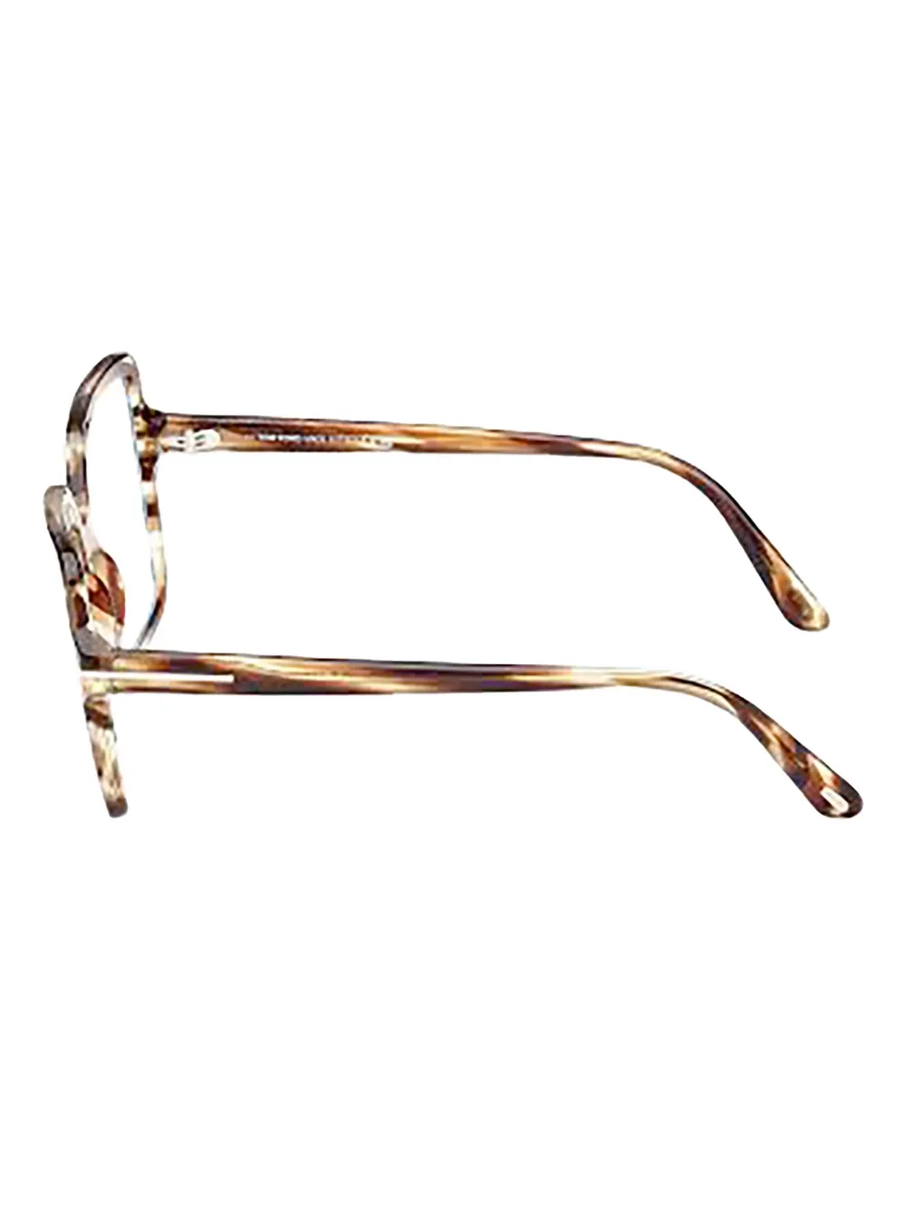 TOM FORD Eyewear Bril met vierkant montuur Bruin