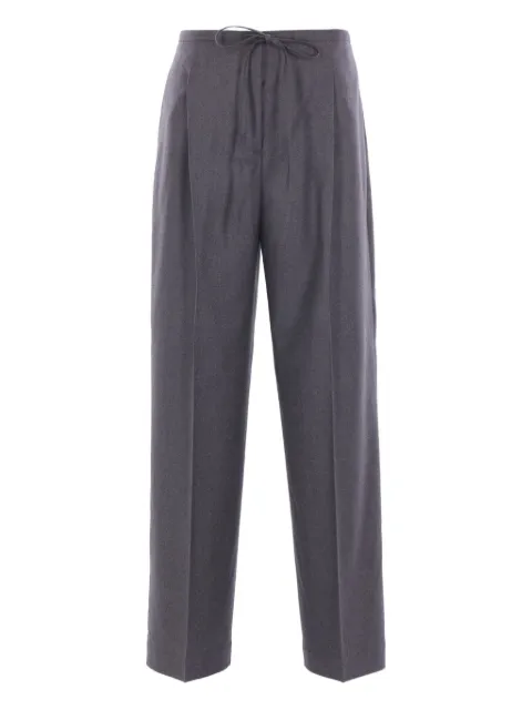 Róhe pantalones con cordones en la pretina y pinzas