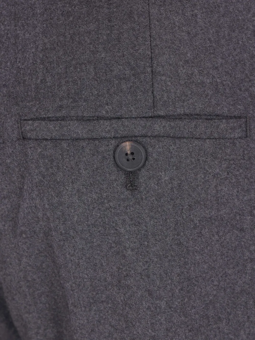 Rohe Drawstring-waist Pleated Trousers In Gray