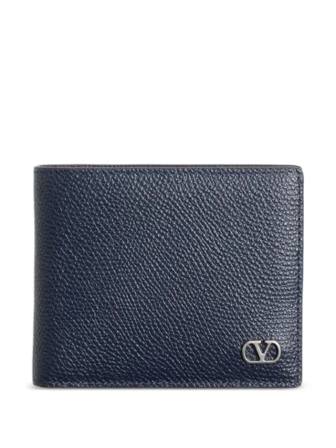 Valentino Garavani VLogo Signature grained wallet