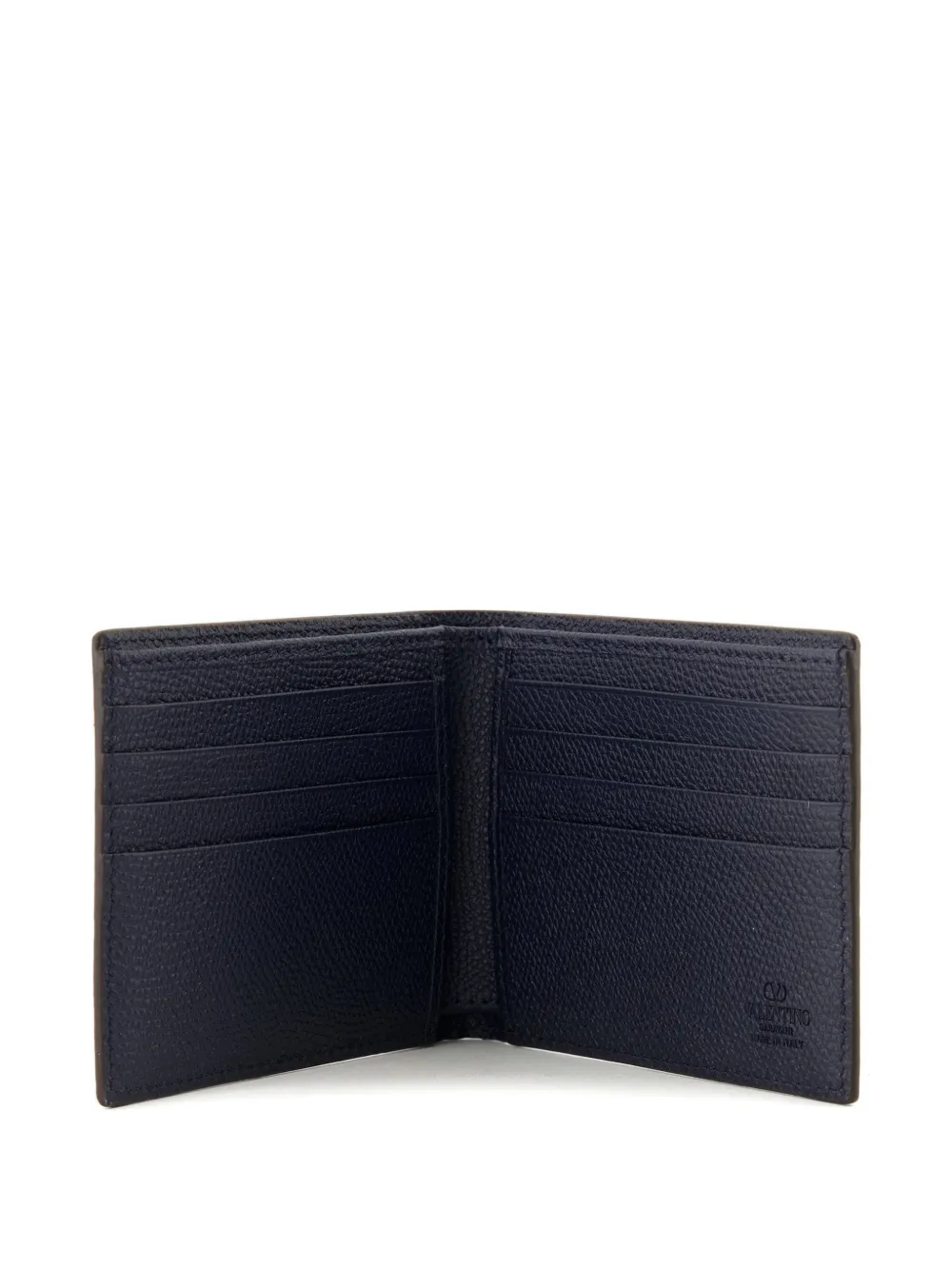 Valentino Garavani VLogo Signature bewerkte portemonnee Blauw