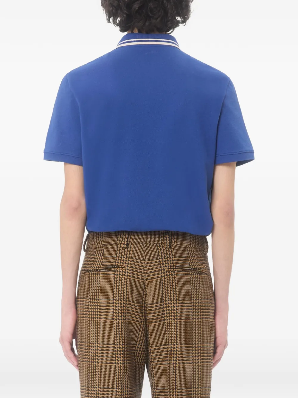 Valentino Garavani Katoenen poloshirt Blauw
