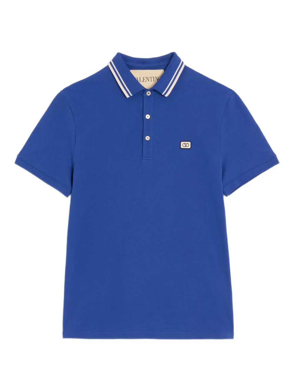 Valentino Garavani cotton polo shirt - Blau