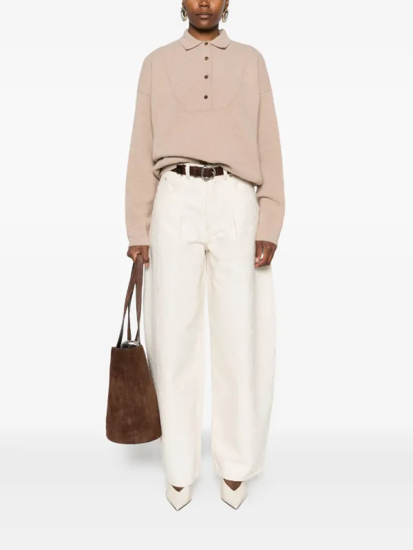 Jacquemus ポロネック セーター | ニュートラル | FARFETCH JP
