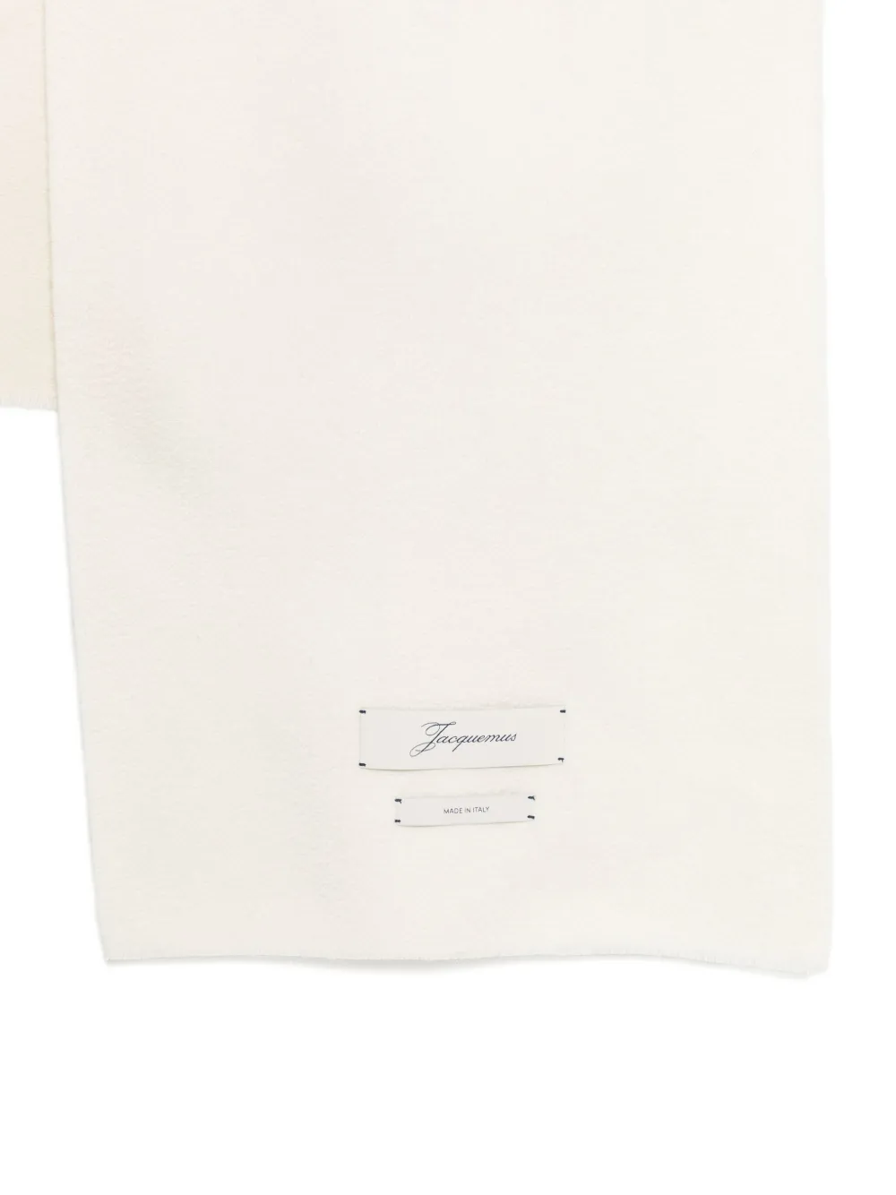 Jacquemus The Cachemiro sjaal Wit