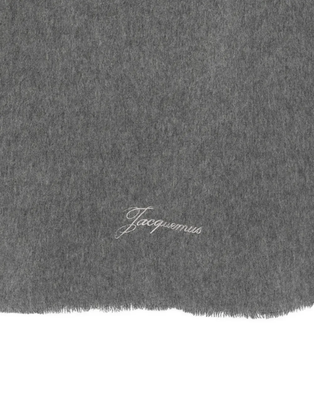Jacquemus embroidered-logo scarf | Women | Image 2
