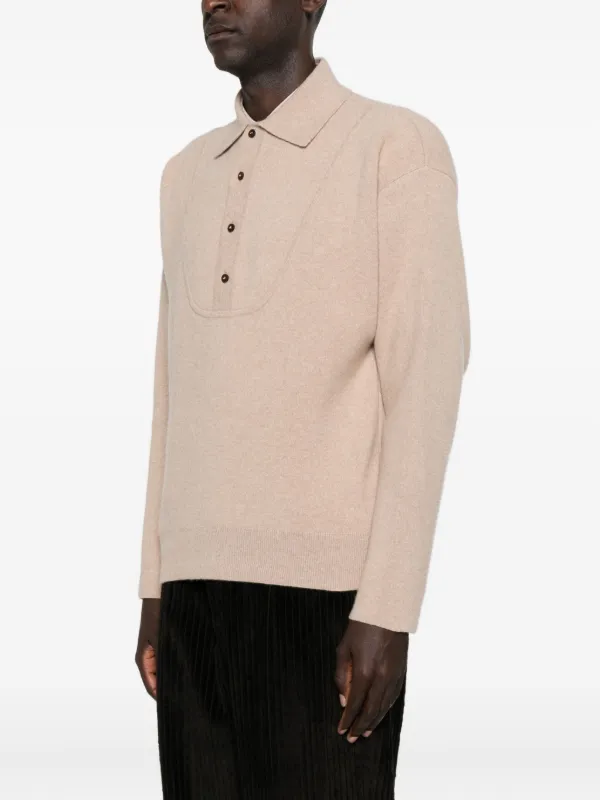 Jacquemus ポロネック セーター | ニュートラル | FARFETCH JP