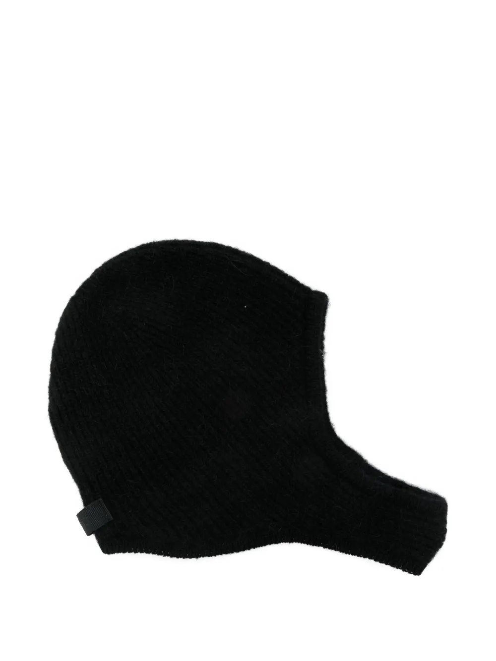 Jacquemus ribbed-knit balaclava hat | Black | Image 1