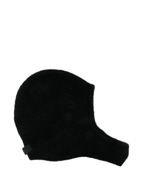 Jacquemus ribbed-knit balaclava hat