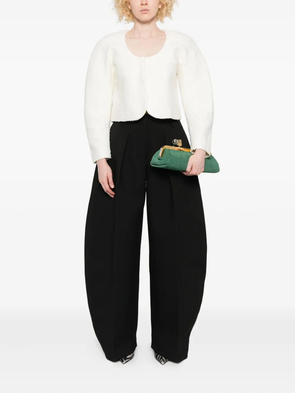 Jacquemus pleated balloon trousers | Tapered Pants | Image 2