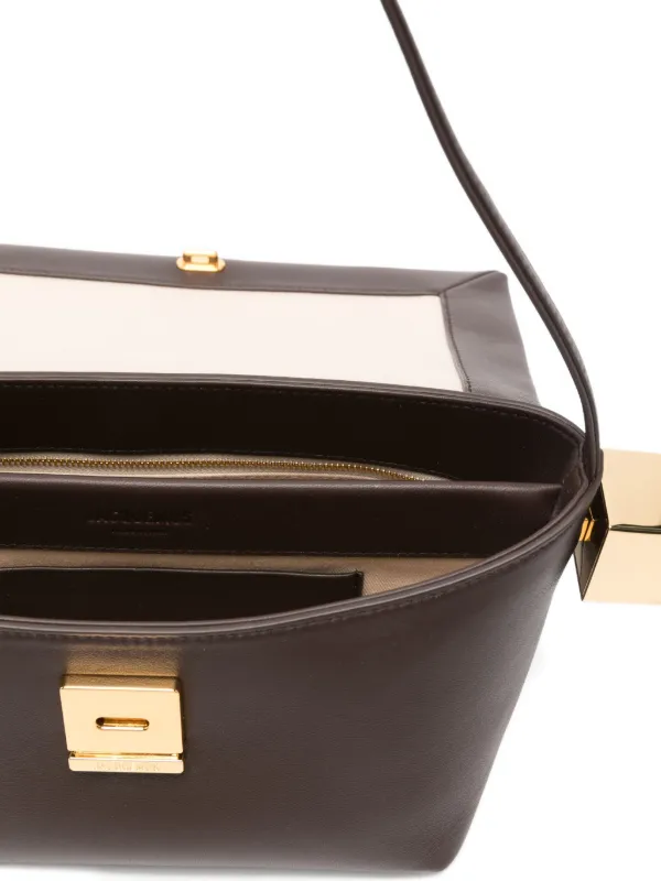 Jacquemus Le Rond Carre Shoulder Bag | Brown | FARFETCH JO