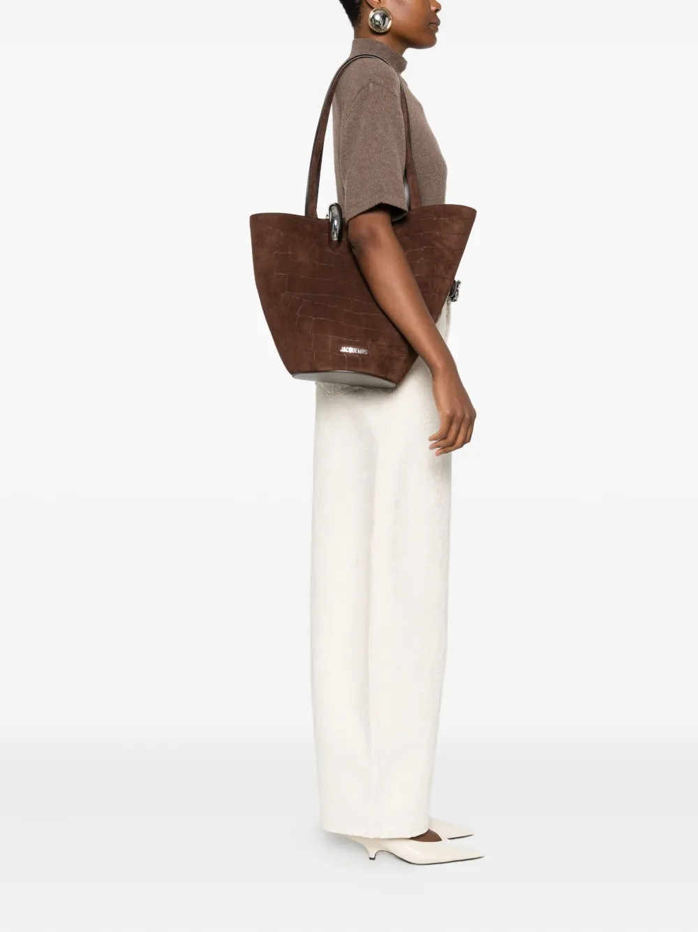 Jacquemus The Bambola shopper - Bruin