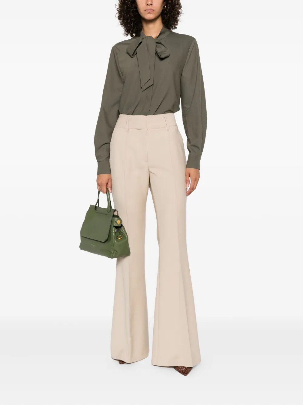 Self-Portrait Blouse Groen