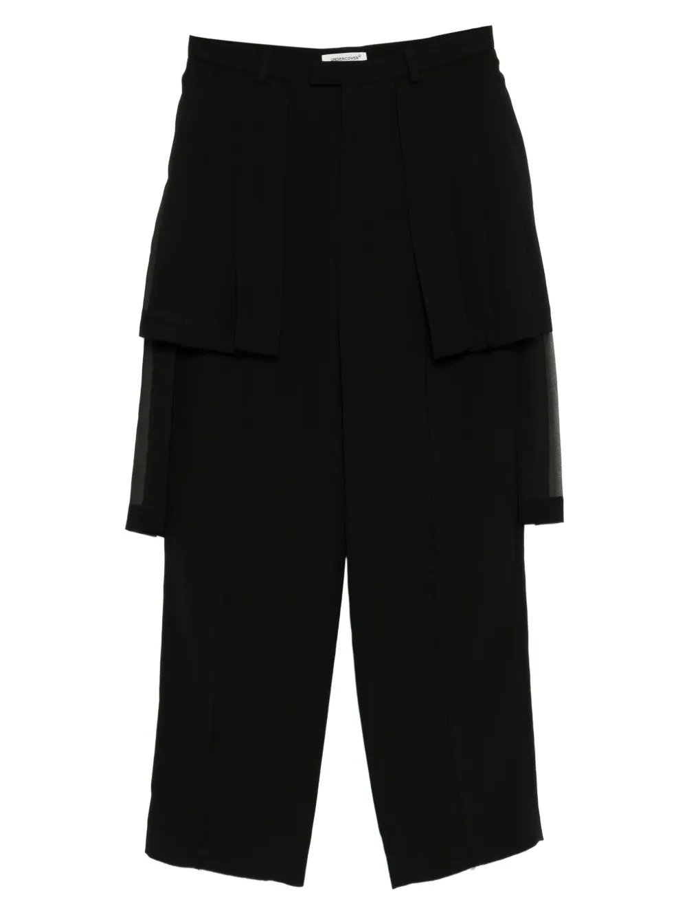 Undercover Geplooide broek Zwart