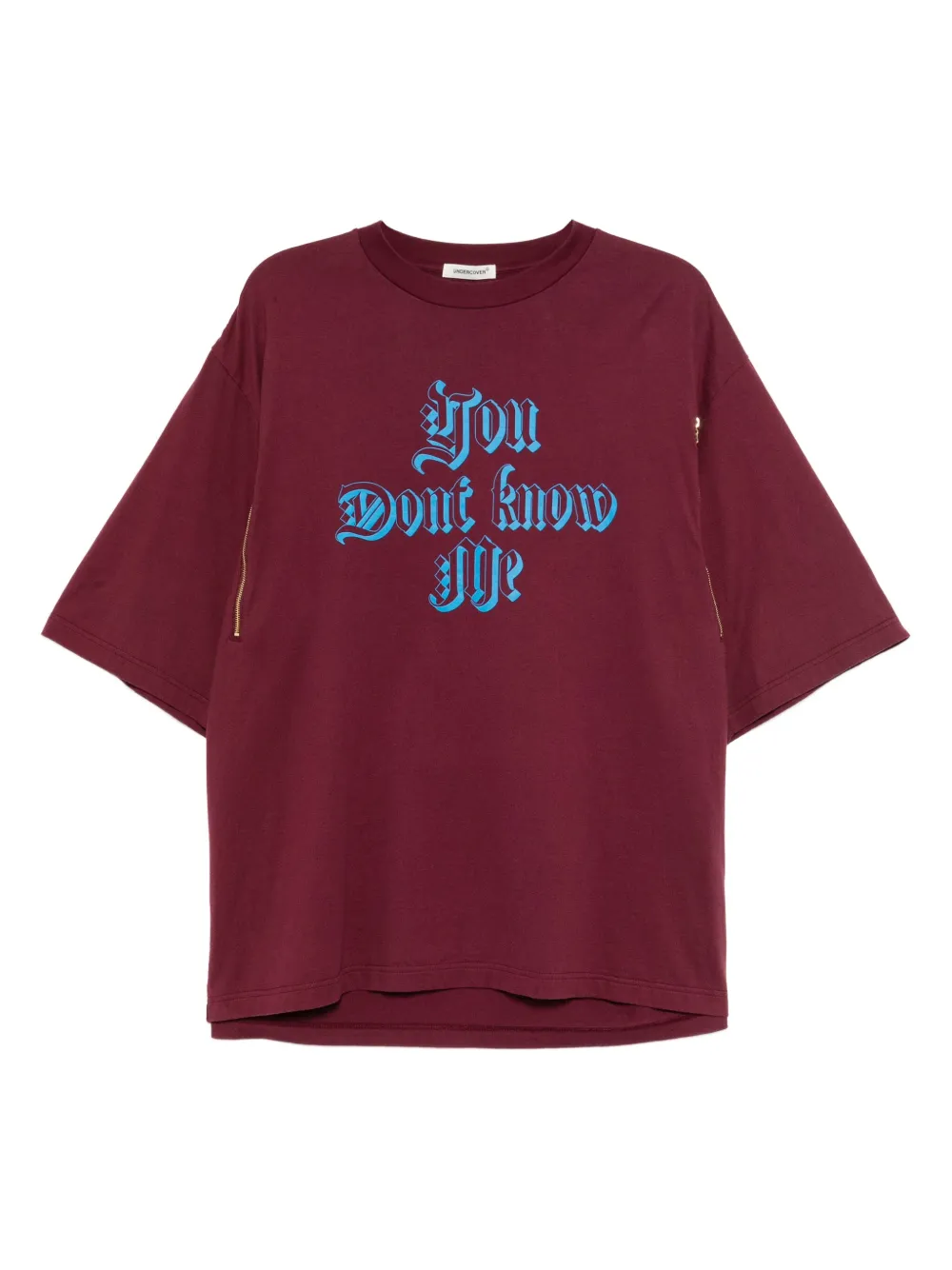 Undercover T-shirt met print Rood