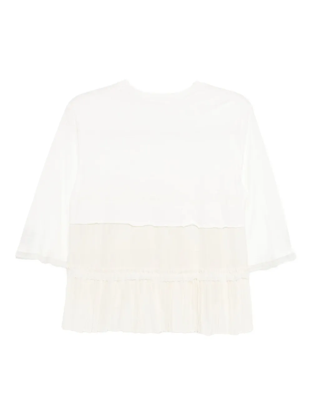 Undercover Katoenen T-shirt Beige