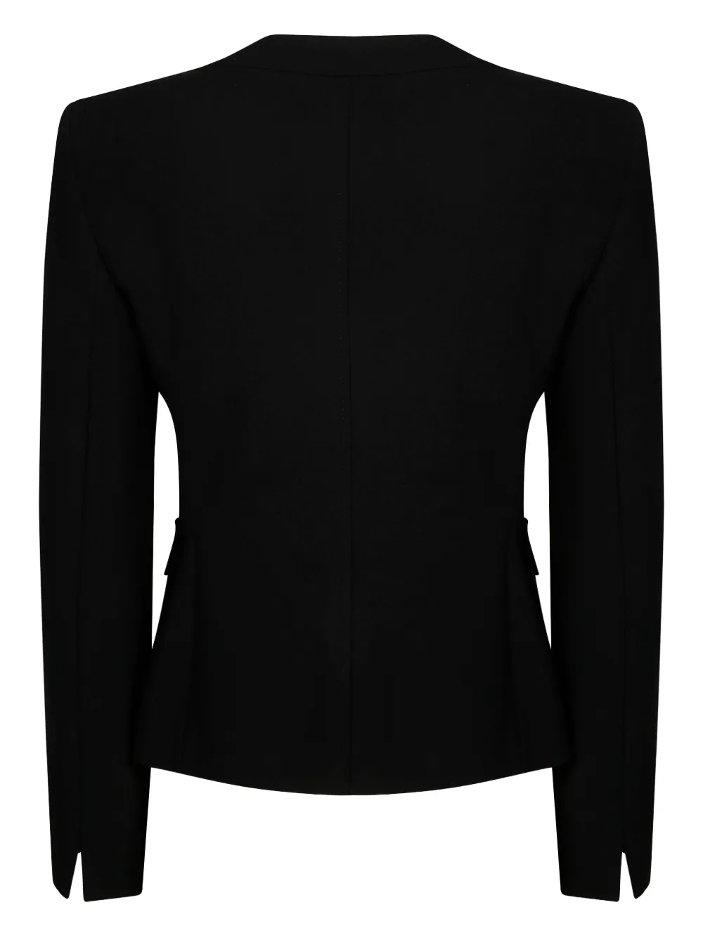 Max Mara Jack met geknoopte knopen Zwart