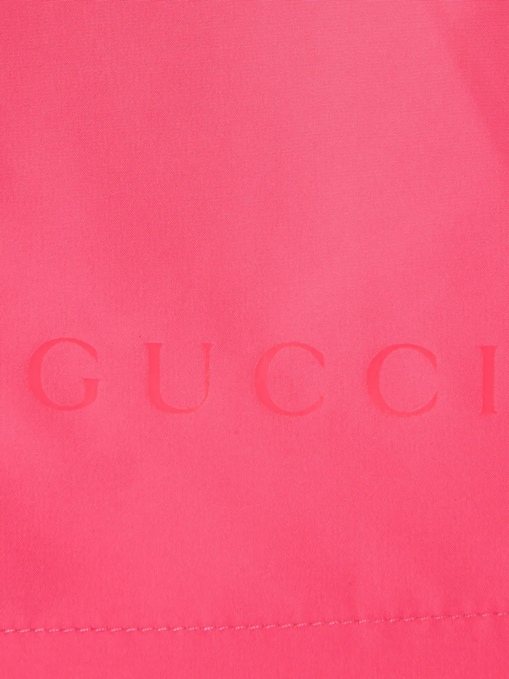 Gucci logo swim shorts Roze