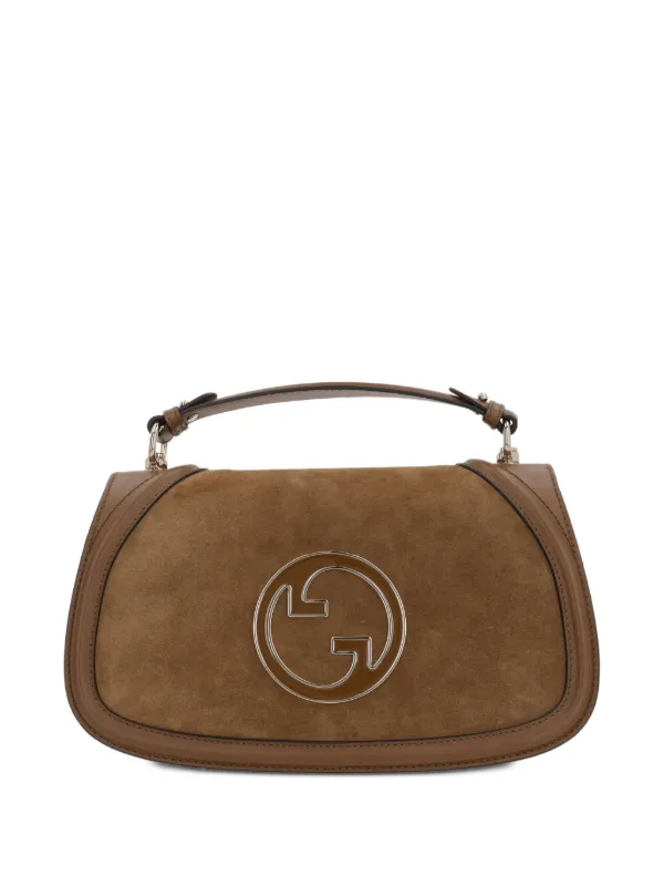 ハンドバッグ Gucci Blondie Large Handbag Gucci Blondie large top handle bag in black leather | GUCCI® US