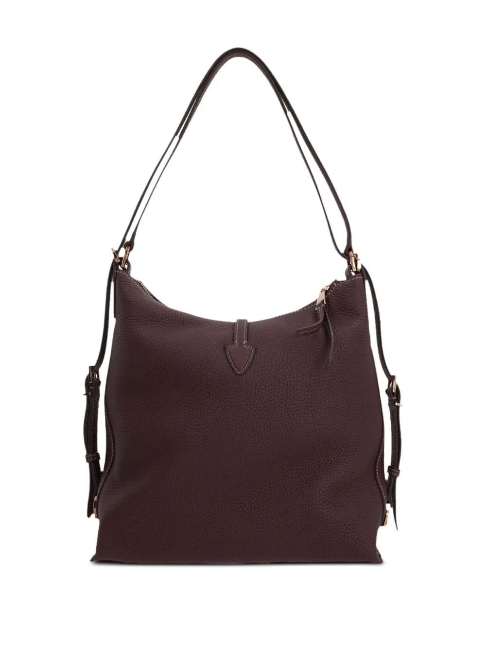 Tod's T Timeless schoudertas van bewerkt leer Bruin