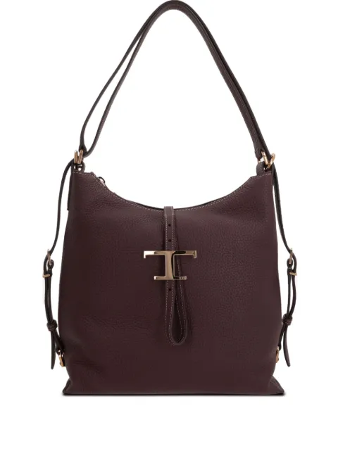 Tod's T Timeless grained leather shoulder bag