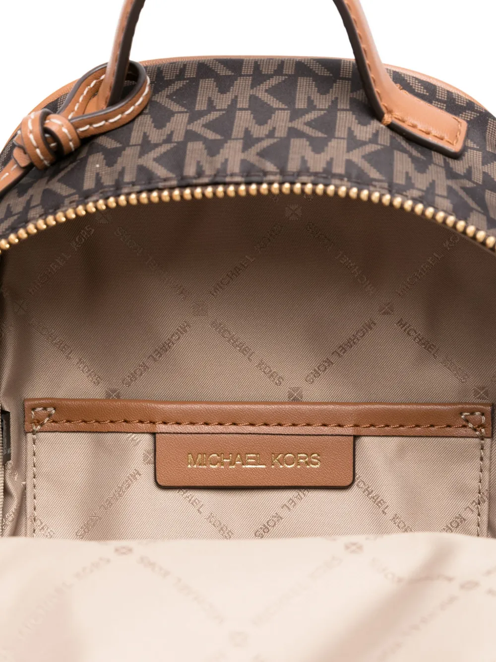 Michael Kors small monogram-logo backpack Bruin
