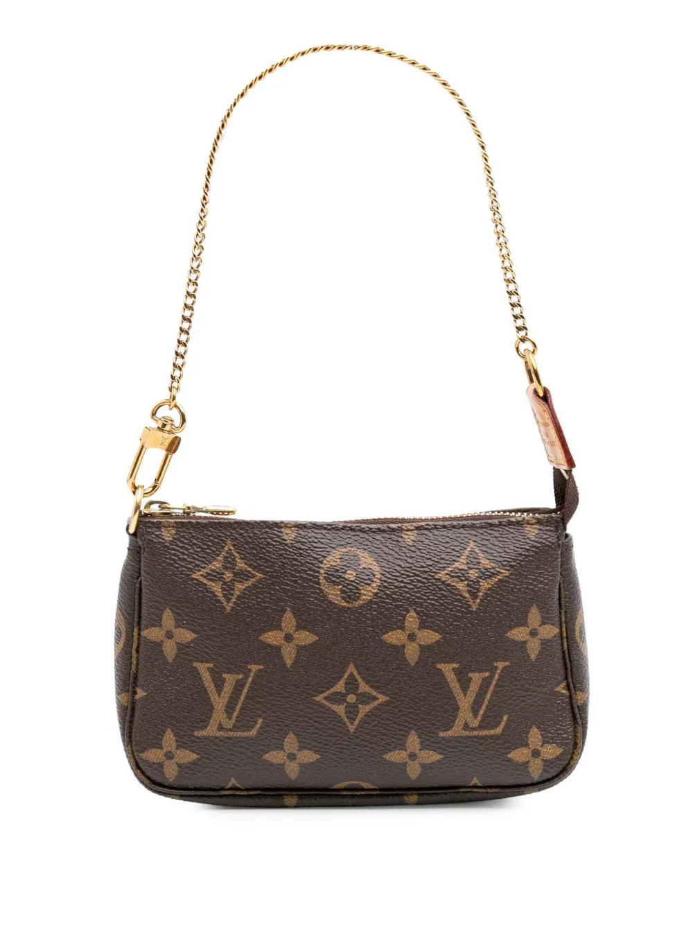 Louis Vuitton Pre-Owned 2015 Monogram Mini Pochette Accessoires handbag | Brown | Image 1