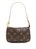 Louis Vuitton Pre-Owned 2015 Monogram Mini Pochette Accessoires handbag - Brown
