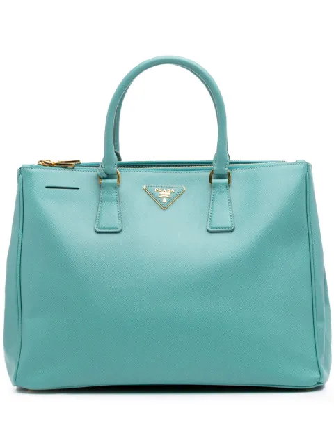 Prada Pre-Owned 2010-2024 Large Saffiano Lux Galleria Double Zip satchel