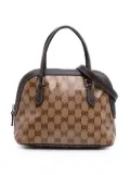 Gucci Pre-Owned 2016-2025 Mini GG Crystal Dome satchel - Brown